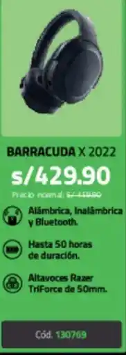 Hiraoka BARRACUDA X 2022 oferta