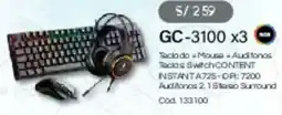 Hiraoka GC-3100 x3 oferta