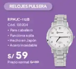 Hiraoka Relojes pulsera RPMJC-112B oferta