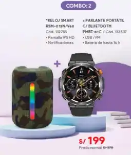 Hiraoka Reloj smart RSM-013N/V68 oferta