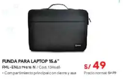 Hiraoka Funda para laptop 15.6" oferta