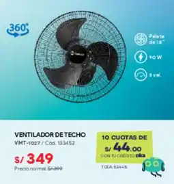 Hiraoka VENTILADOR DE TECHO VMT-1027 oferta