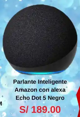 La Curacao Echo dot 5 negro parlante inteligente amazon con alexa oferta