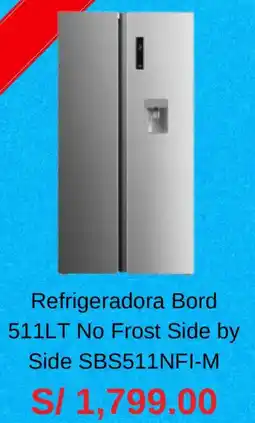 La Curacao Refrigeradora bord oferta