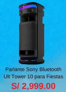 La Curacao Parlante sony bluetooth oferta