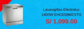 La Curacao Lavavajillas electrolux oferta