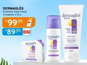 Mifarma Dermaglós protector solar facial compacto oferta