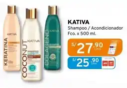 Mifarma Kativa shampoo / acondicionador fco. oferta