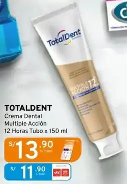 Mifarma Totaldent crema dental multiple acción oferta