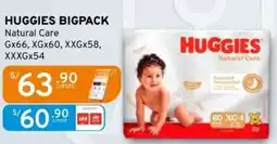 Mifarma Huggies bigpack natural care oferta