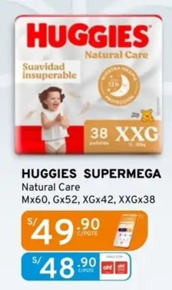 Mifarma Huggies supermega natural care oferta