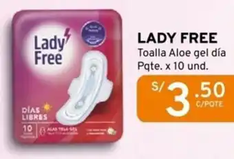 Mifarma Lady free toalla aloe gel día oferta