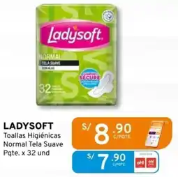 Mifarma Ladysoft toallas higiénicas normal tela suave oferta