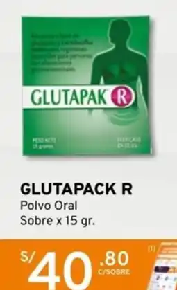 Mifarma Glutapack R polvo oral sobre oferta