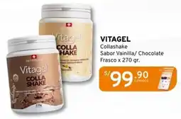 Mifarma Vitagel collashake sabor vainilla/ chocolate frasco oferta