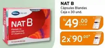 Mifarma NAT B cápsulas blandas oferta