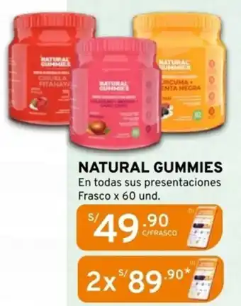 Mifarma Natural gummies oferta