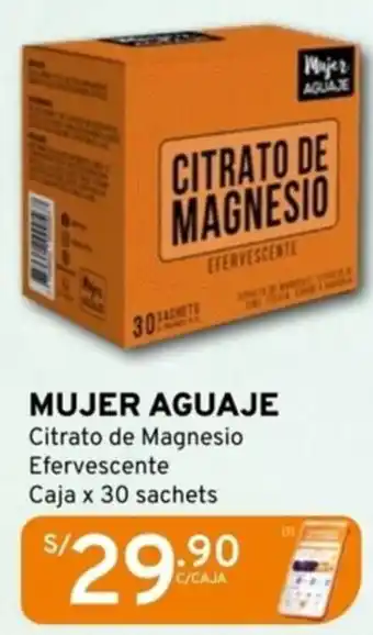 Mifarma Mujer aguaje citrato de magnesio efervescente oferta