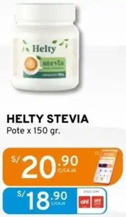 Mifarma Helty stevia pote oferta