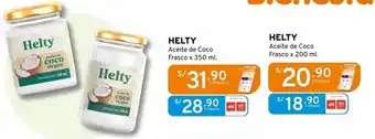 Mifarma Helty aceite de coco frasco oferta