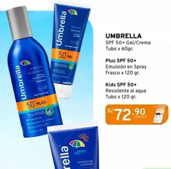 Mifarma Umbrella spf 50+ gel/crema tubo oferta