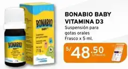 Mifarma Bonabio baby vitamina D3 oferta