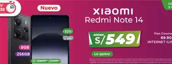 Sitel Xiaomi redmi note 14 oferta