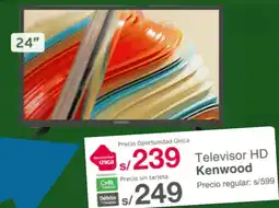 Tottus Kenwood televisor 24" oferta