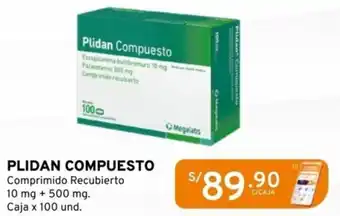 Mifarma Plidan compuesto comprimido recubierto oferta