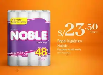Makro Papel higiénico noble paquete de 48 unids. oferta