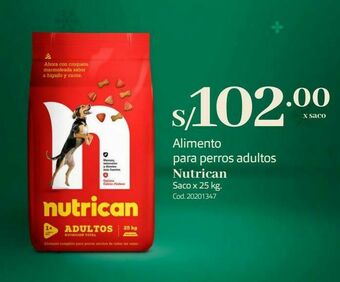 Makro Alimento para perros adultos nutrican saco x 25 kg oferta