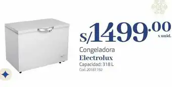 Makro Congeladora electrolux oferta