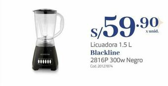 Makro Licuadora 1.5 l blackline oferta