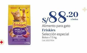 Makro Alimento para gato friskies selección especial bolsa x 7.5 kg. oferta