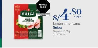 Makro Jamón americano suiza oferta