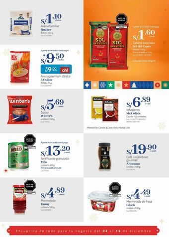 Makro Makro en navidad oferta