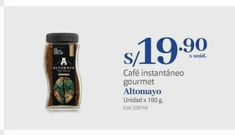 Makro Café instantaneo altomayo oferta