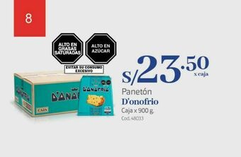 Makro Panetón d'onofrio oferta