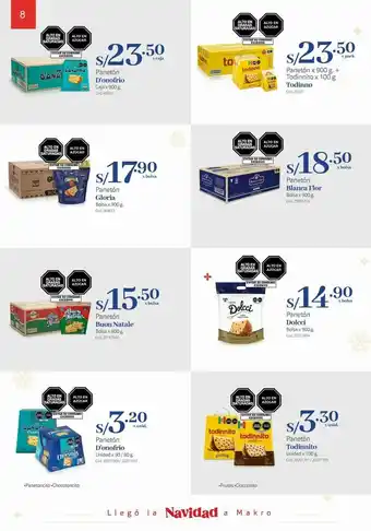 Makro Makro en navidad oferta