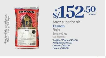 Makro Arroz superior nir faraon oferta