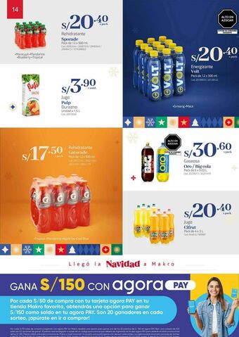 Makro Navidad en makro oferta