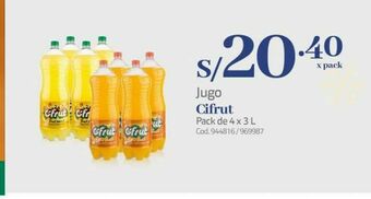 Makro Jugos cifrut oferta