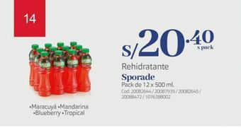 Makro Rehidratante sporade oferta