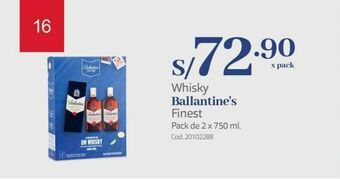 Makro Whisky ballantine's finest oferta