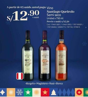 Makro Vino santiago queirolo oferta