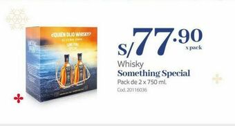 Makro Whisky something special oferta