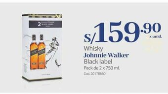 Makro Whisky johnnie walker oferta