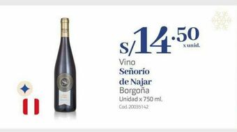 Makro Vino señorío de najar oferta