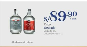 Makro Pisco ocucaje oferta