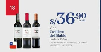 Makro Vino casillero del diablo oferta